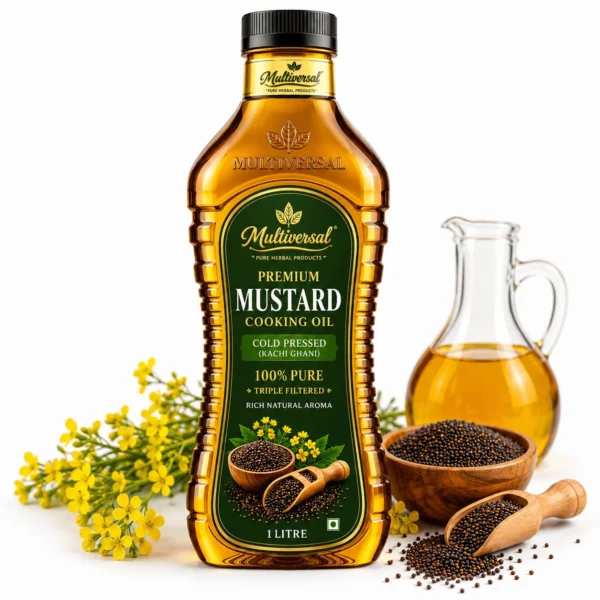 Premium Pure Mustard Oil – 1 Litre